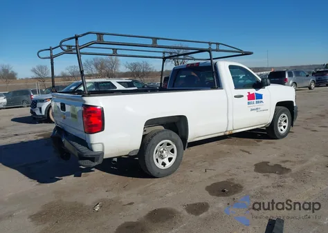 2014 Chevrolet Silverado 1500 Work Truck 1Wt из США, поврежденный, VIN 1GCNCPEH3EZ231353